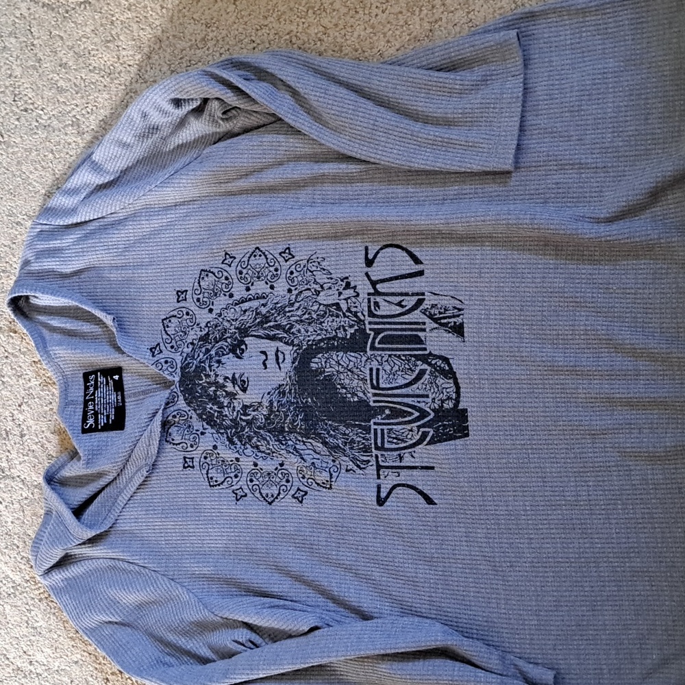 Torrid Stevie Nicks waffle Knit top.